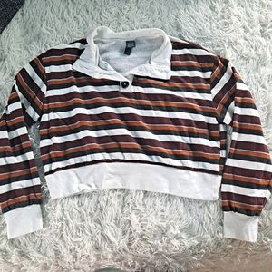 Wild Fable Cropped Shirt